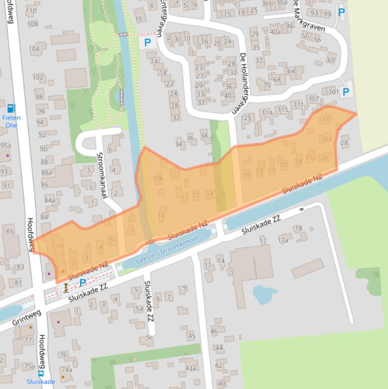 Kaart van postcodegebied 7676SG.