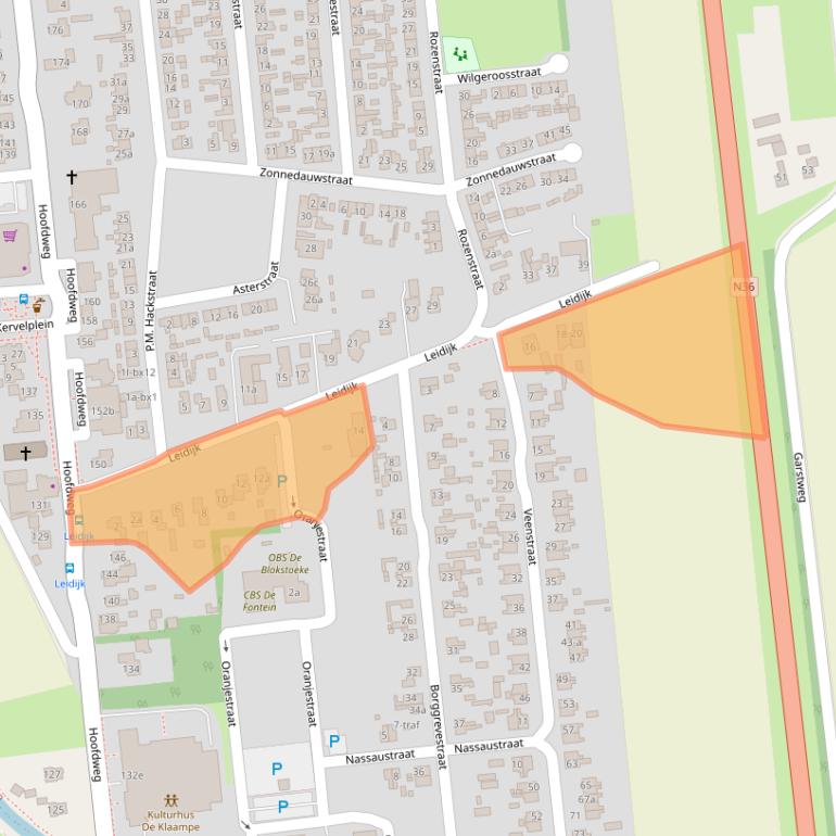 Kaart van postcodegebied 7676SN.