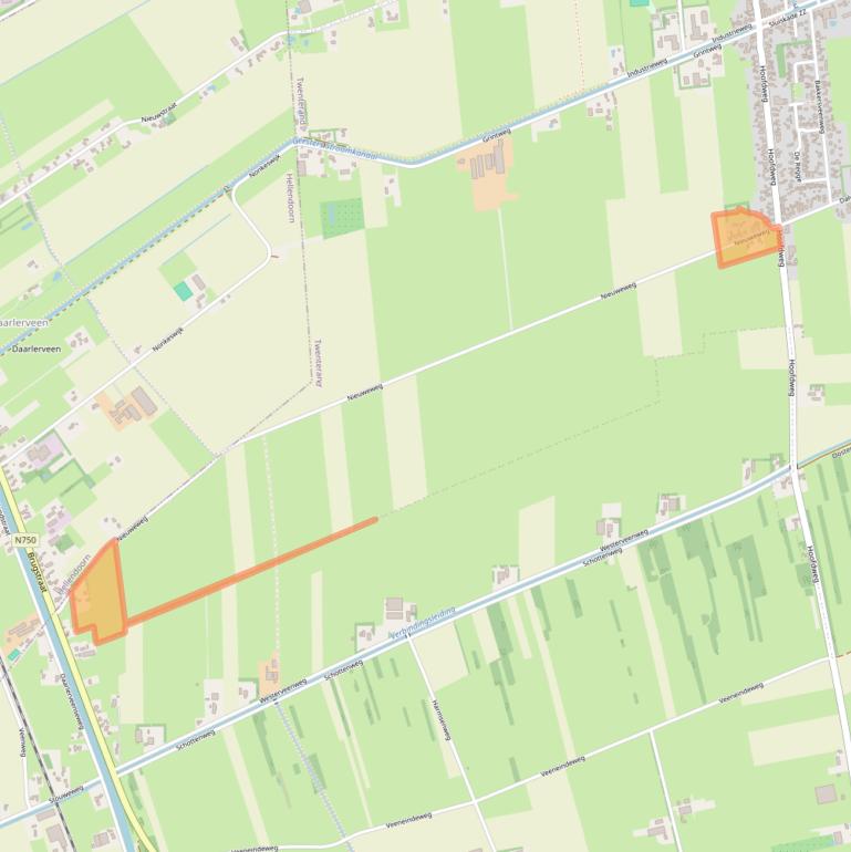 Kaart van postcodegebied 7676SW.