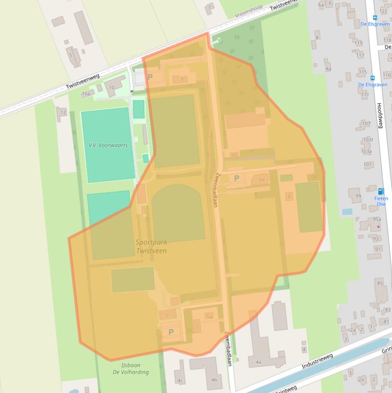 Kaart van postcodegebied 7676SZ.