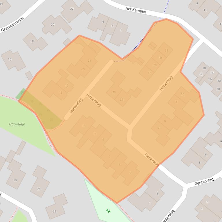 Kaart van postcodegebied 7678BP.