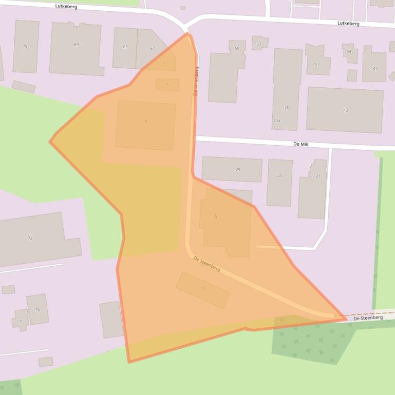 Kaart van postcodegebied 7678CN.