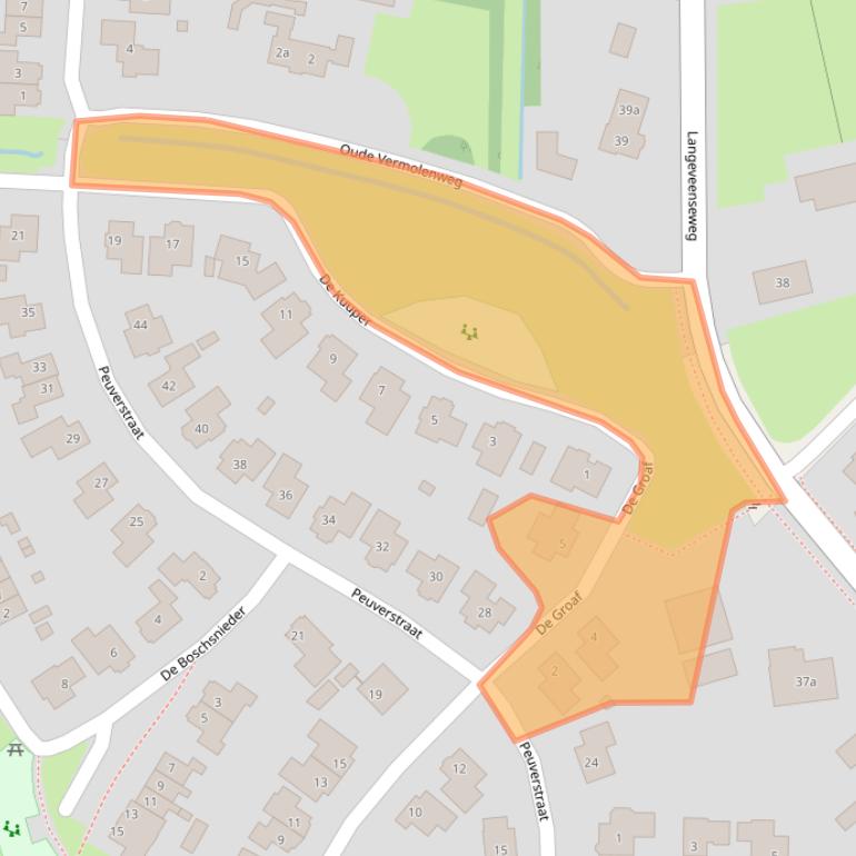 Kaart van postcodegebied 7678DE.