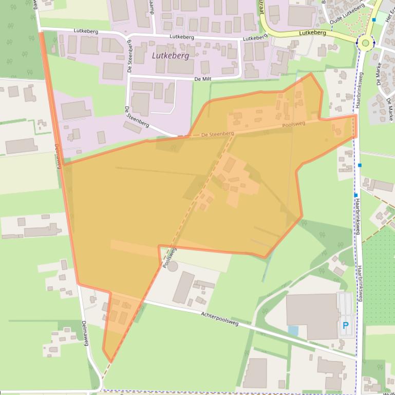 Kaart van postcodegebied 7678RN.