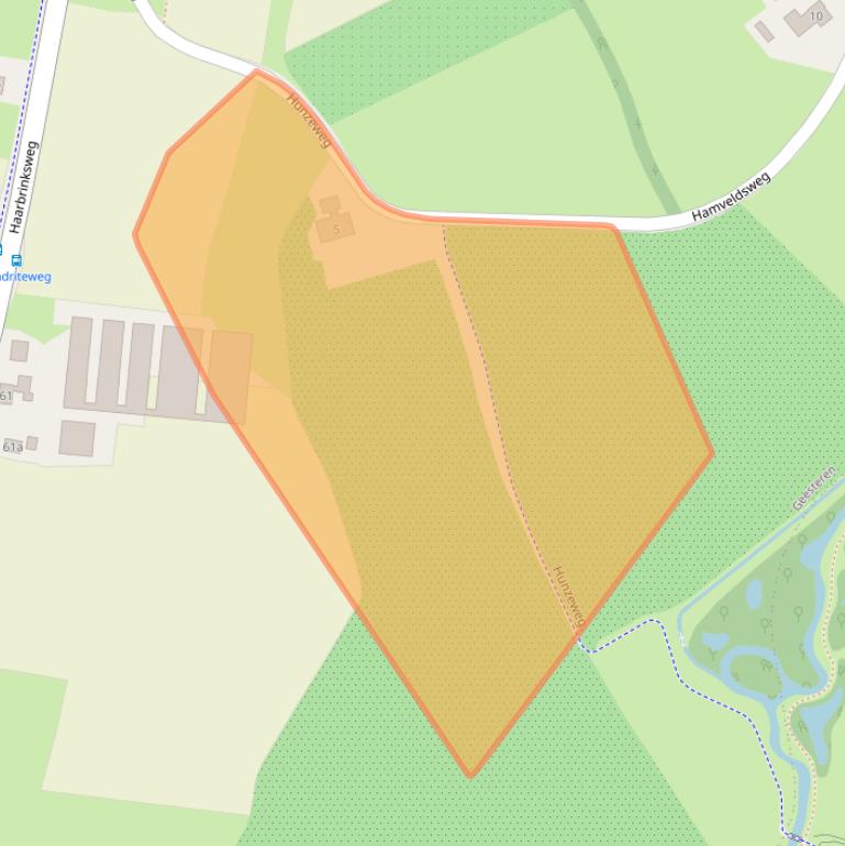 Kaart van postcodegebied 7678RR.