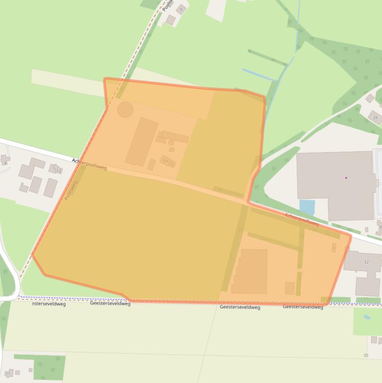 Kaart van postcodegebied 7678RV.