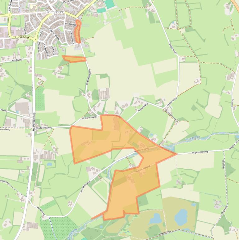 Kaart van postcodegebied 7678SC.