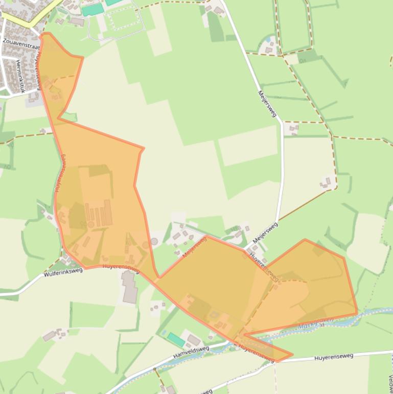 Kaart van postcodegebied 7678SE.