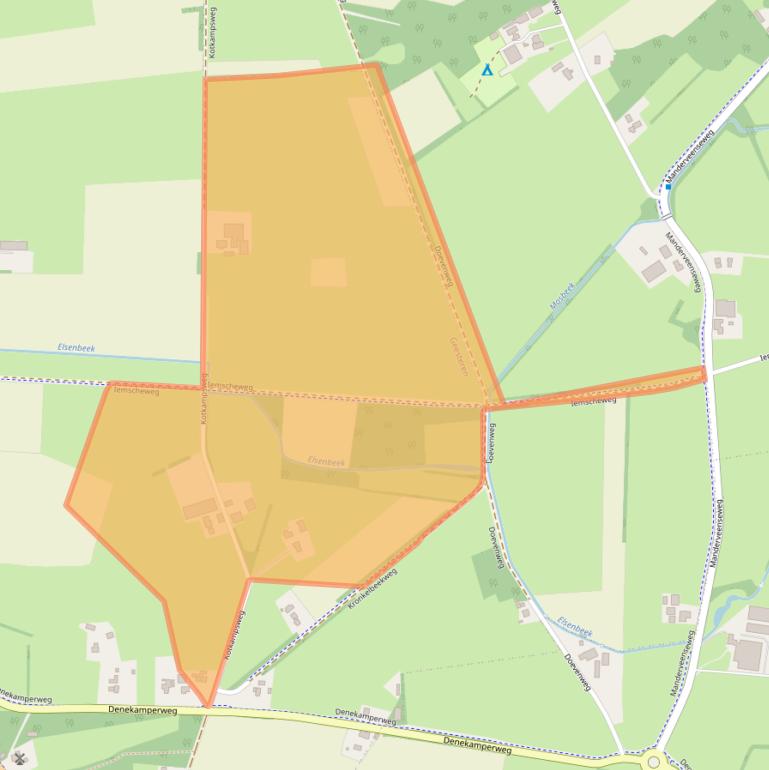 Kaart van postcodegebied 7678ST.