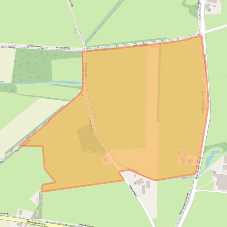 Kaart van postcodegebied 7678SW.