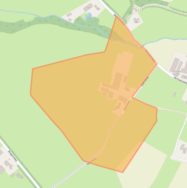 Kaart van postcodegebied 7678TM.