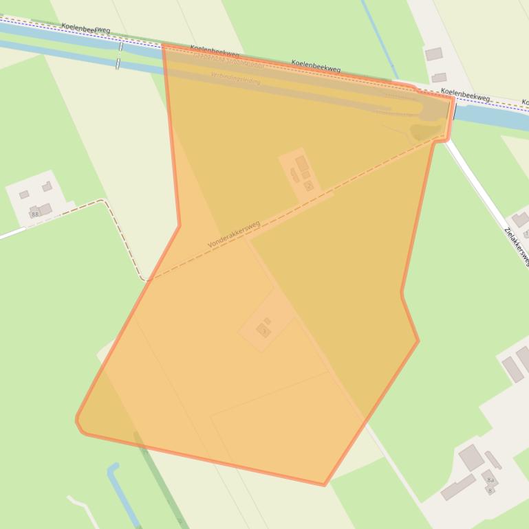 Kaart van postcodegebied 7678TS.