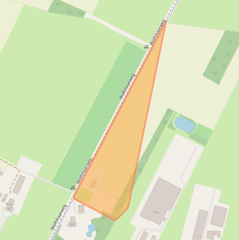 Kaart van postcodegebied 7678WD.