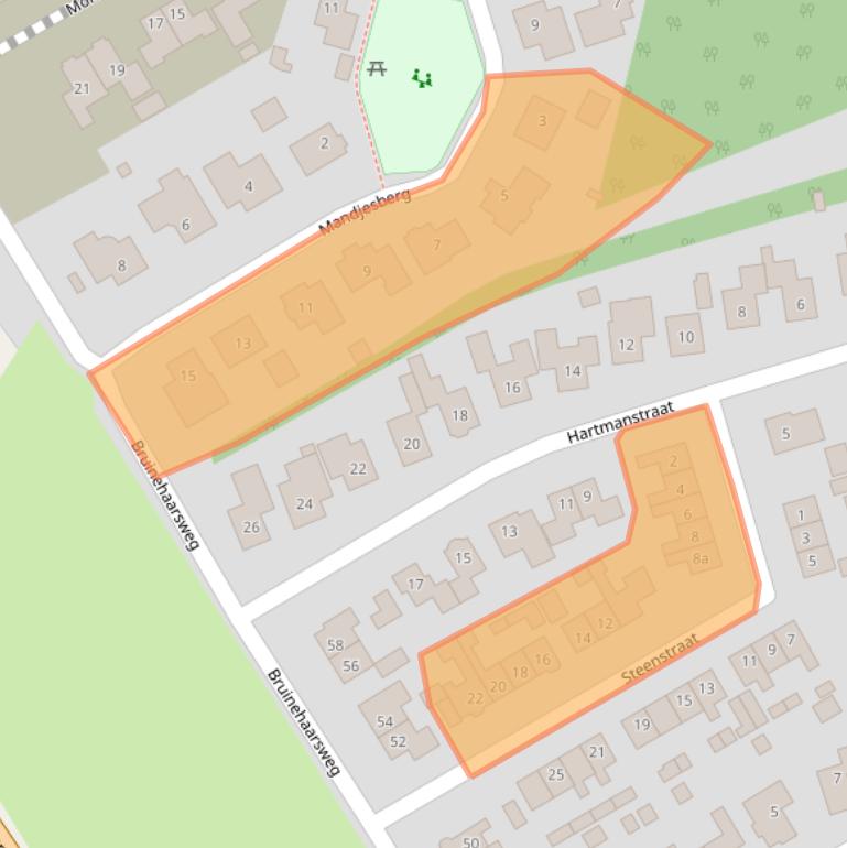 Kaart van postcodegebied 7679TP.