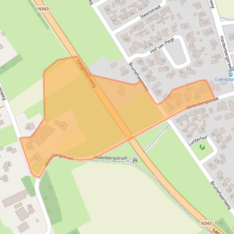 Kaart van postcodegebied 7679TS.