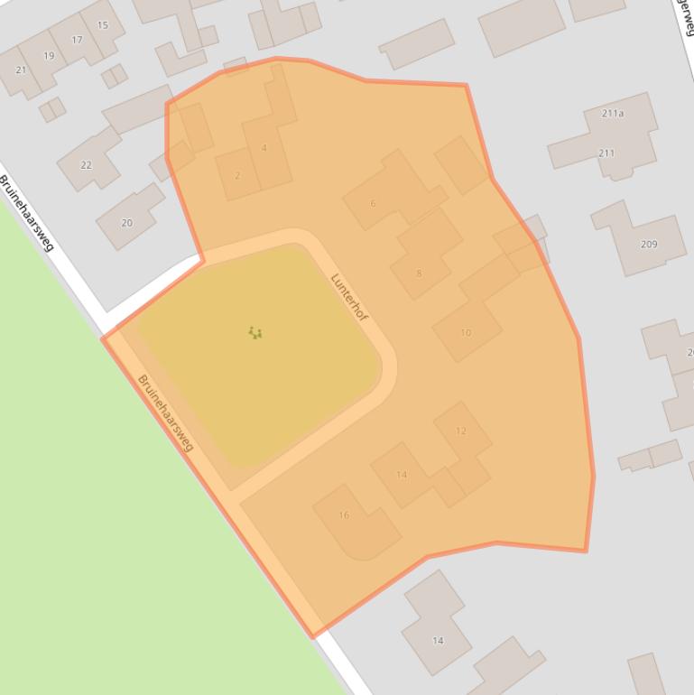 Kaart van postcodegebied 7679TX.