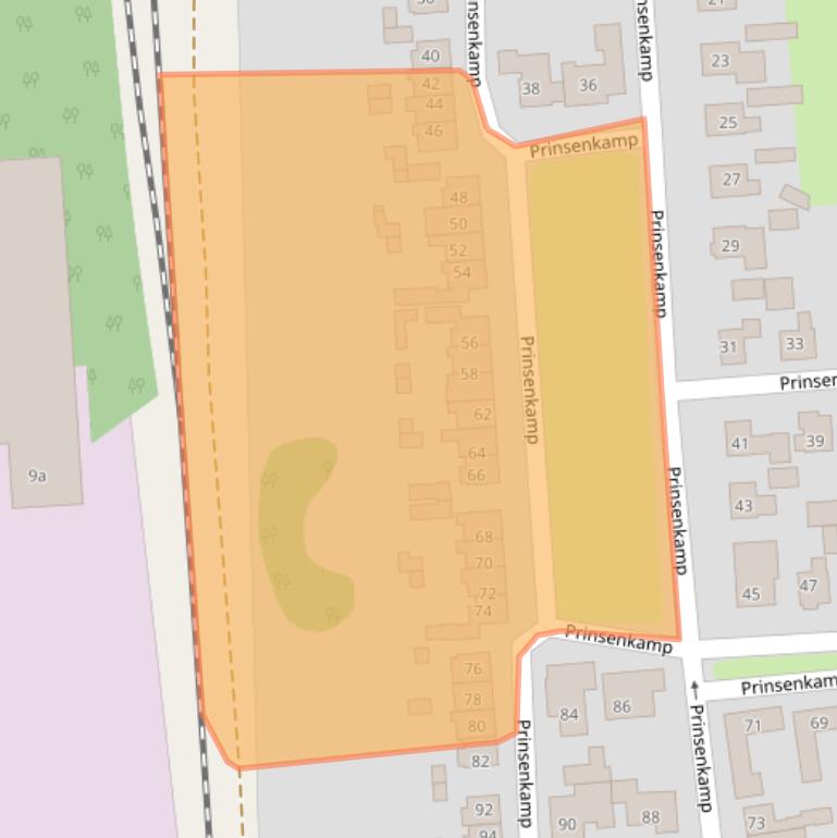 Kaart van postcodegebied 7681BG.