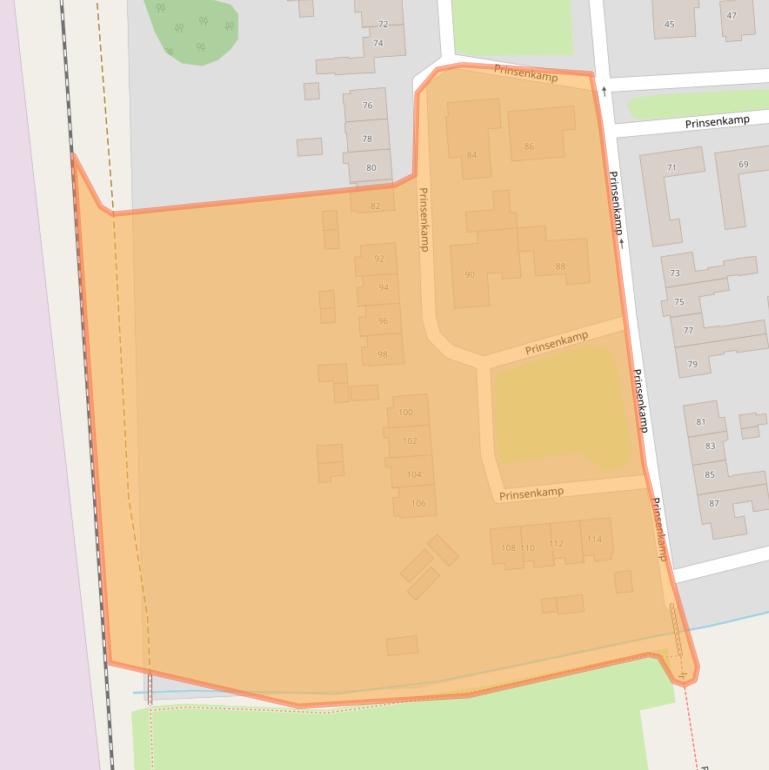 Kaart van postcodegebied 7681BH.