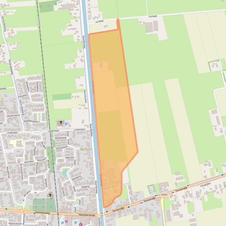 Kaart van postcodegebied 7681CK.