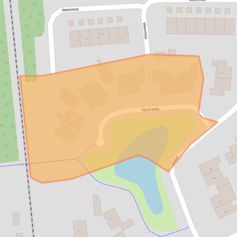 Kaart van postcodegebied 7681CZ.