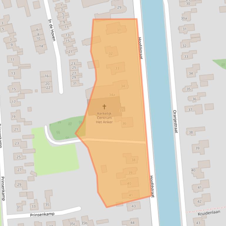 Kaart van postcodegebied 7681DJ.