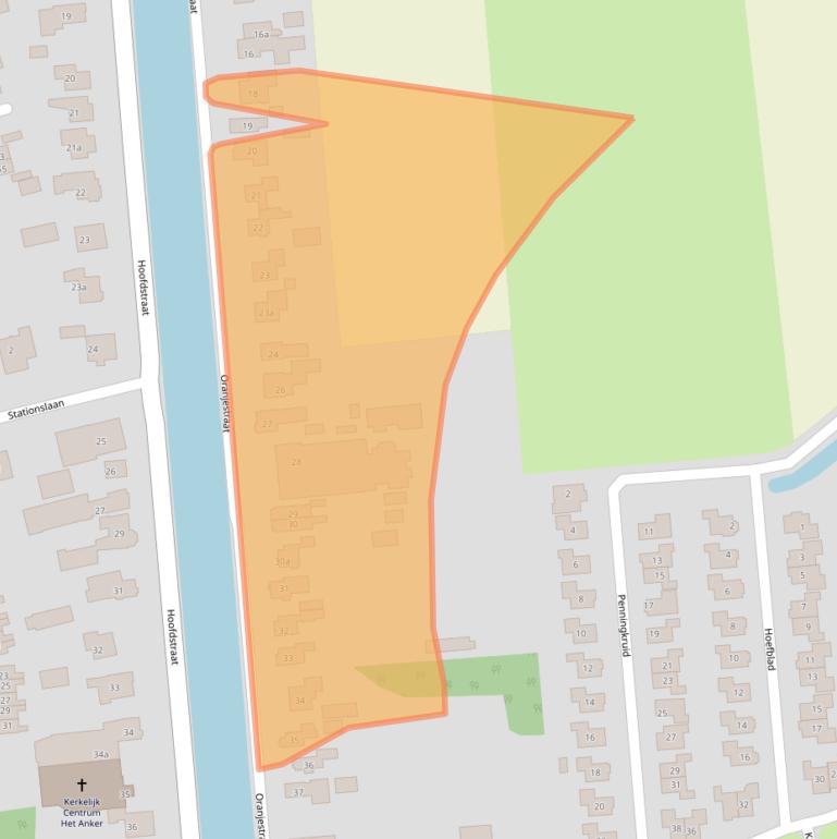 Kaart van postcodegebied 7681DN.