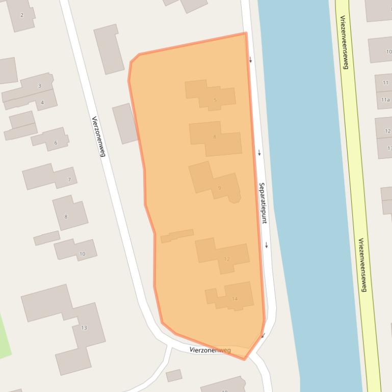 Kaart van postcodegebied 7681DW.