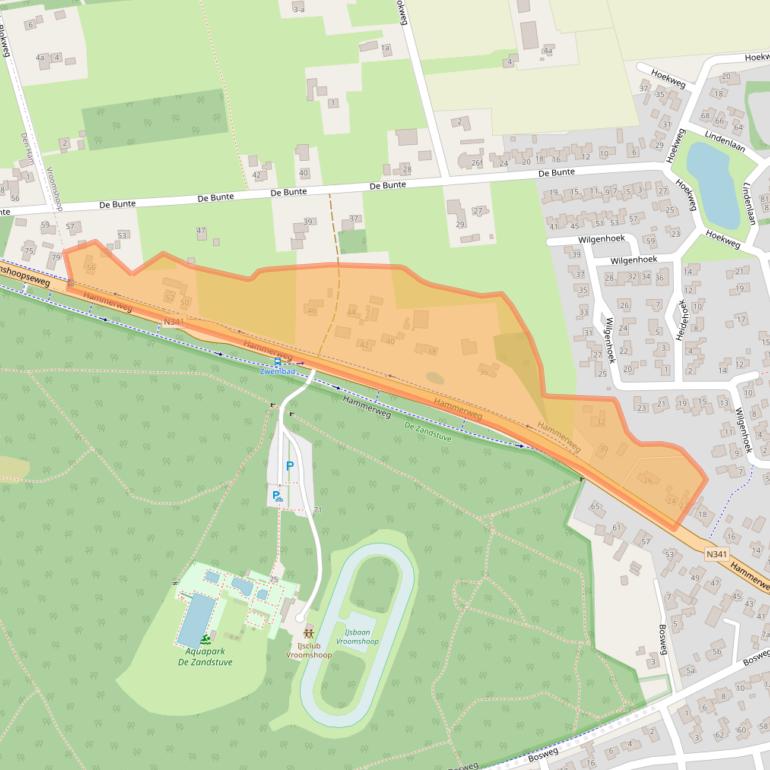 Kaart van postcodegebied 7681EL.