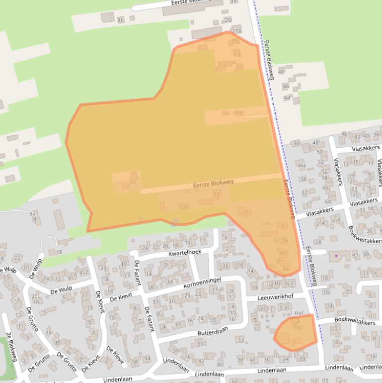 Kaart van postcodegebied 7681GK.