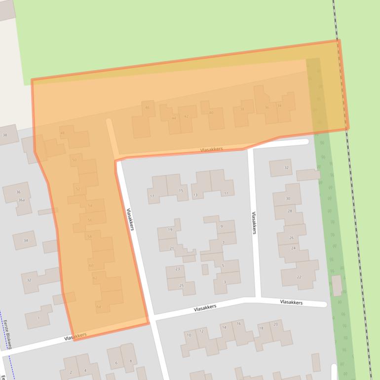 Kaart van postcodegebied 7681LP.