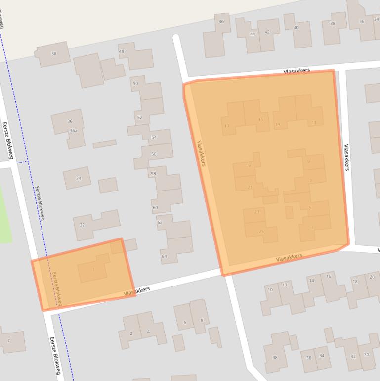 Kaart van postcodegebied 7681LR.