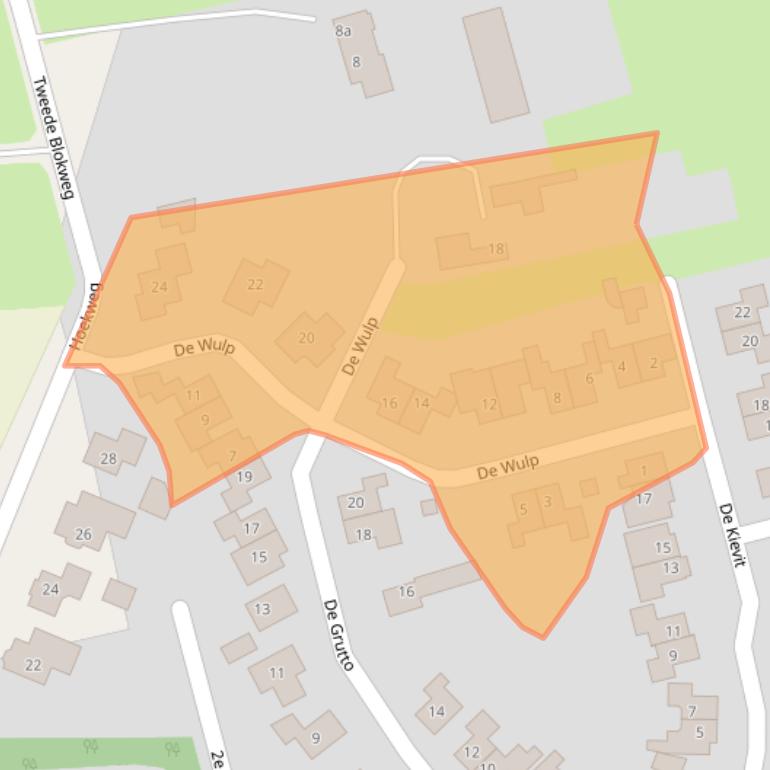 Kaart van postcodegebied 7681LV.