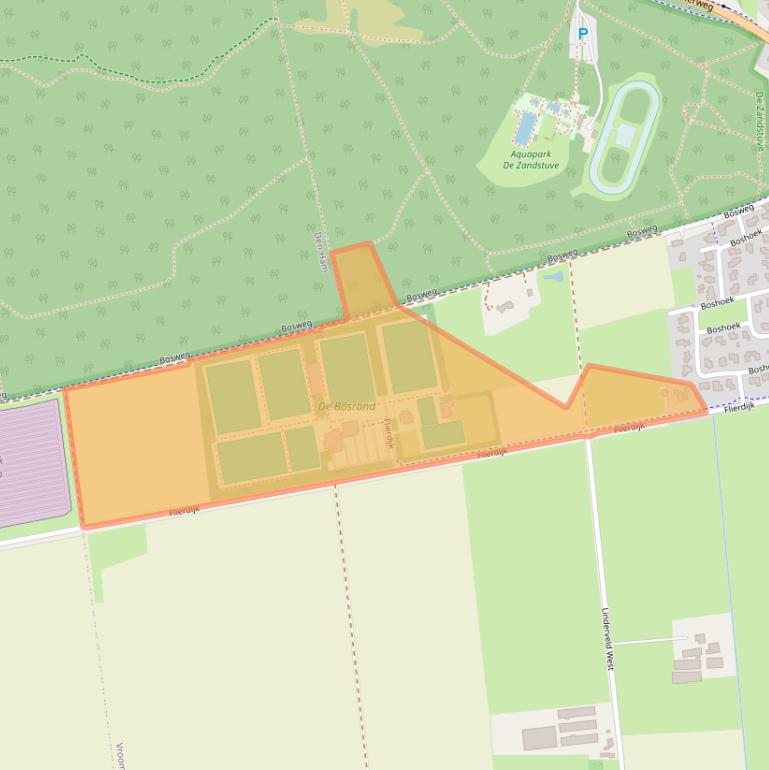 Kaart van postcodegebied 7681RB.