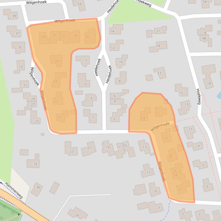 Kaart van postcodegebied 7681RP.