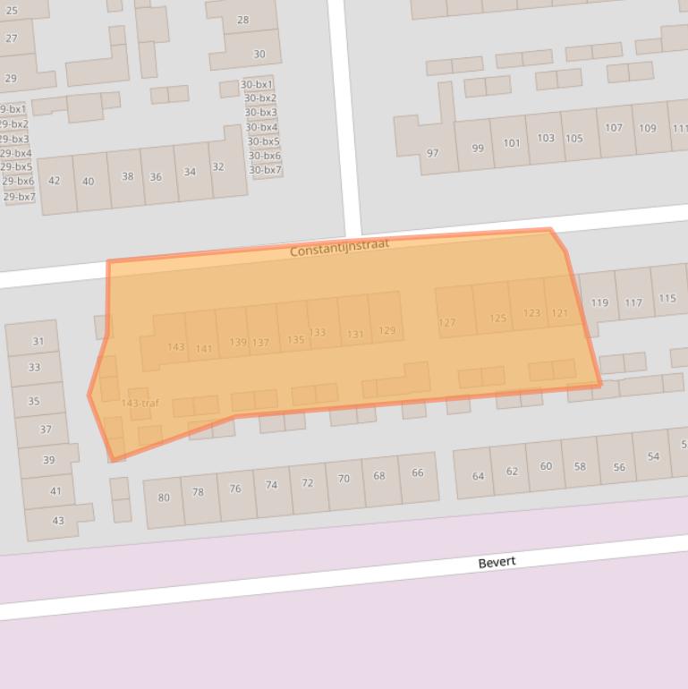 Kaart van postcodegebied 7681WG.