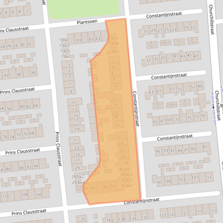 Kaart van postcodegebied 7681WH.