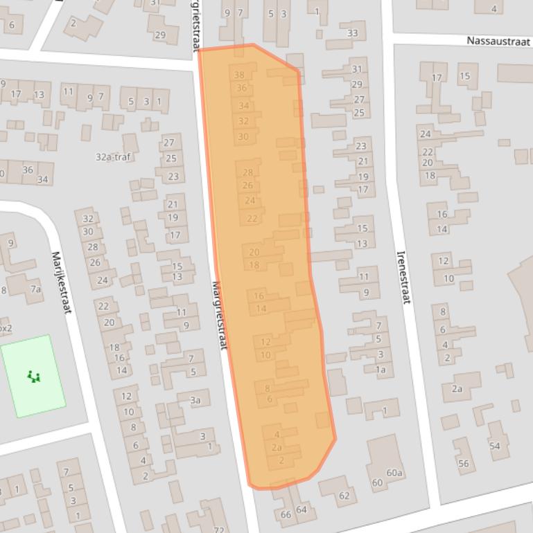 Kaart van postcodegebied 7681WK.