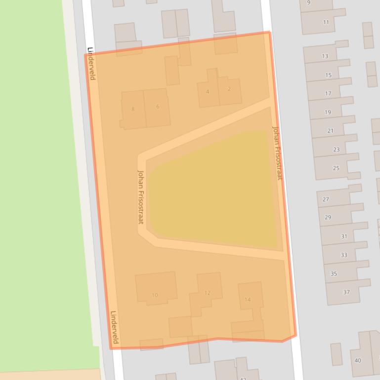 Kaart van postcodegebied 7681WZ.