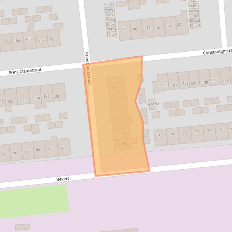 Kaart van postcodegebied 7681XD.