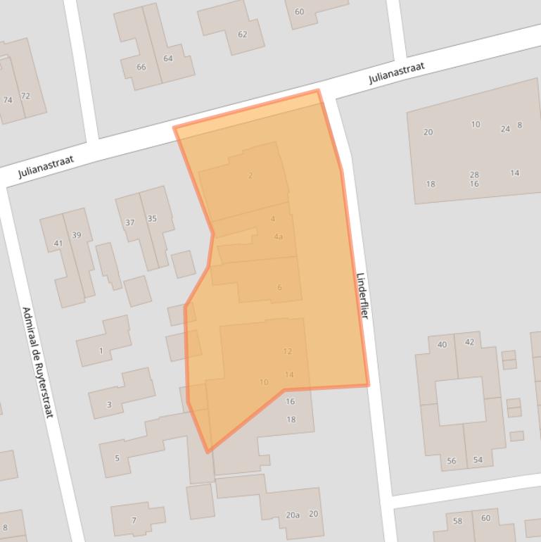 Kaart van postcodegebied 7681ZL.