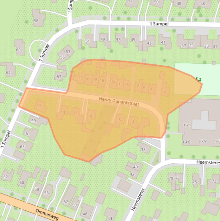 Kaart van postcodegebied 7683AP.
