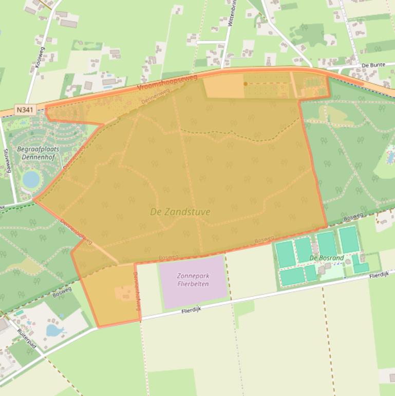 Kaart van postcodegebied 7683RM.