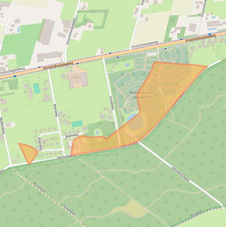 Kaart van postcodegebied 7683RS.