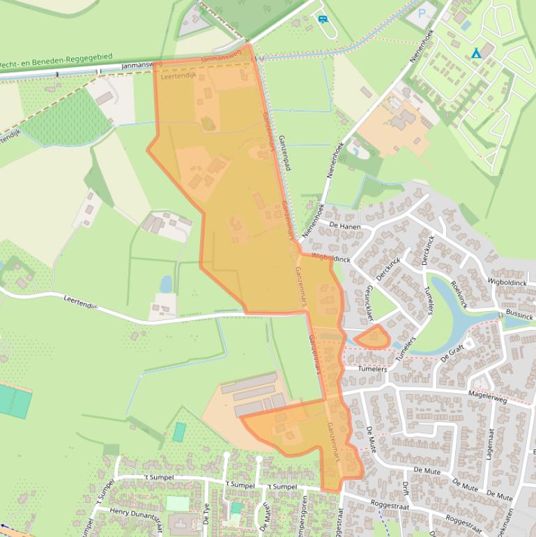 Kaart van postcodegebied 7683SB.
