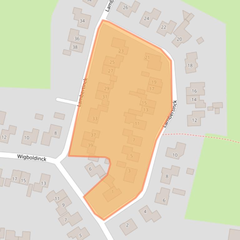 Kaart van postcodegebied 7683WR.