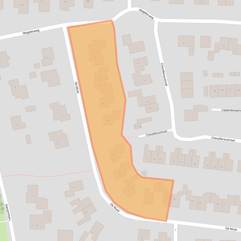 Kaart van postcodegebied 7683XR.