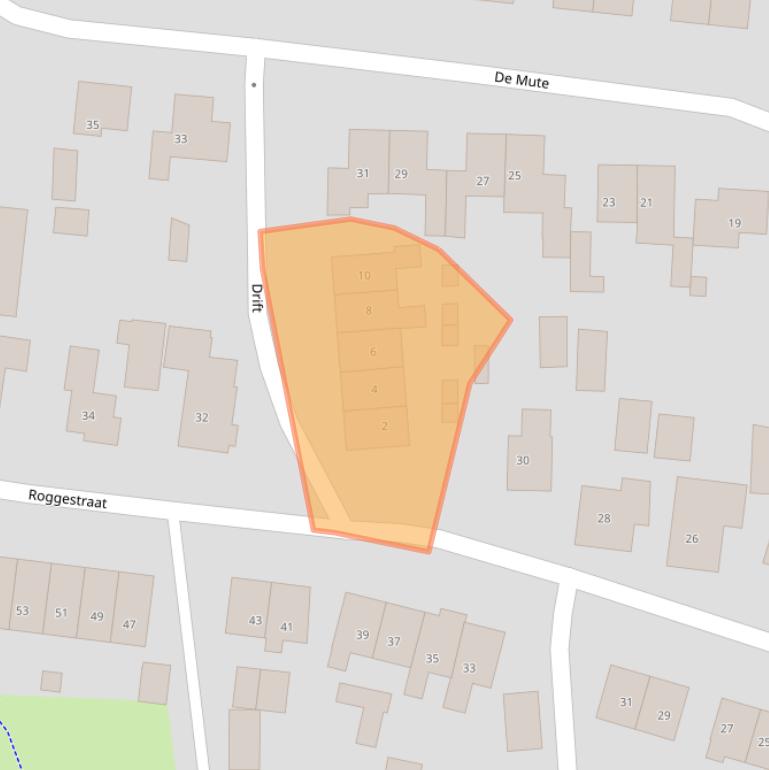 Kaart van postcodegebied 7683XW.