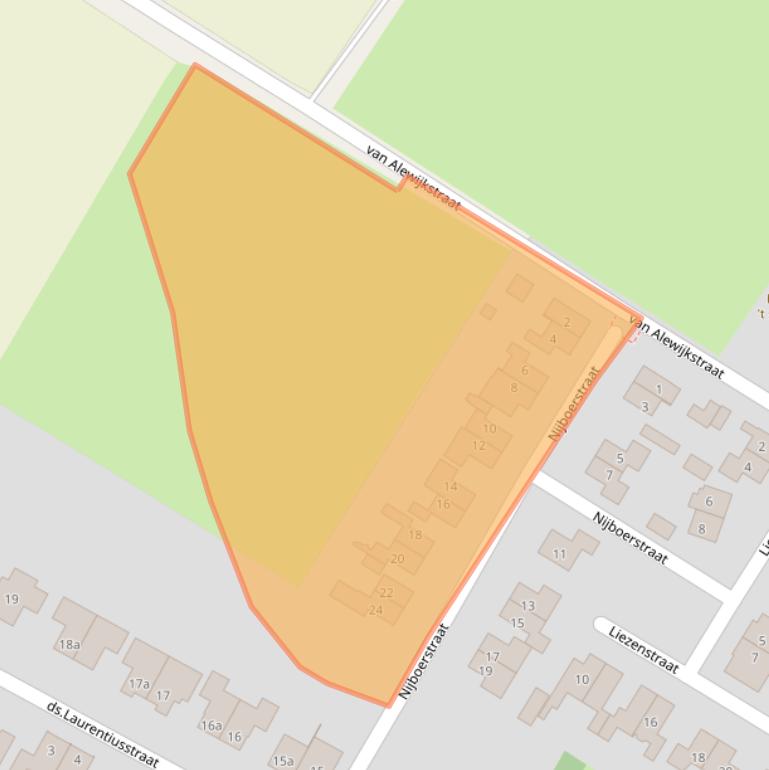 Kaart van postcodegebied 7685TA.