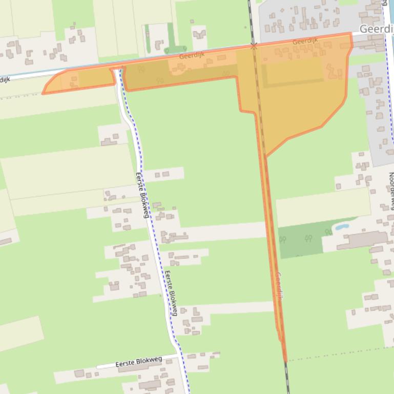 Kaart van postcodegebied 7686AB.