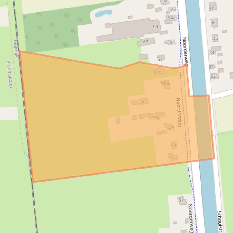 Kaart van postcodegebied 7686CE.